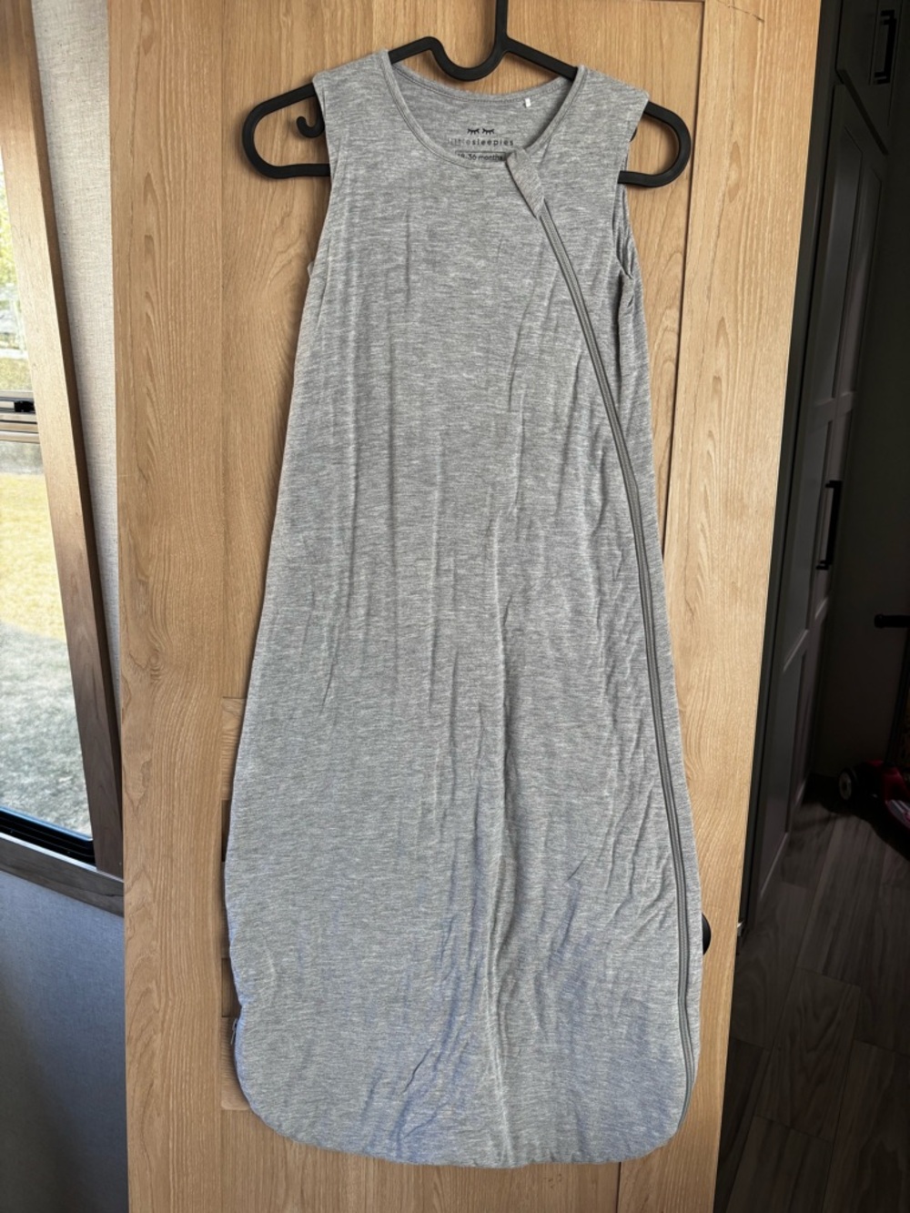 Little Sleepies Sleep Sack 18-36 Months Grey Seasonless Toddler Baby Nightwear